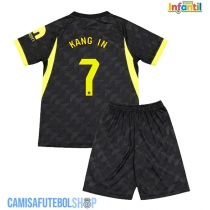 Camisa de time de futebol Atletico Madrid Lee Kang-in #7 Replicas 2º Equipamento Infantil 2026-27 Manga Curta (+ Calças curtas)